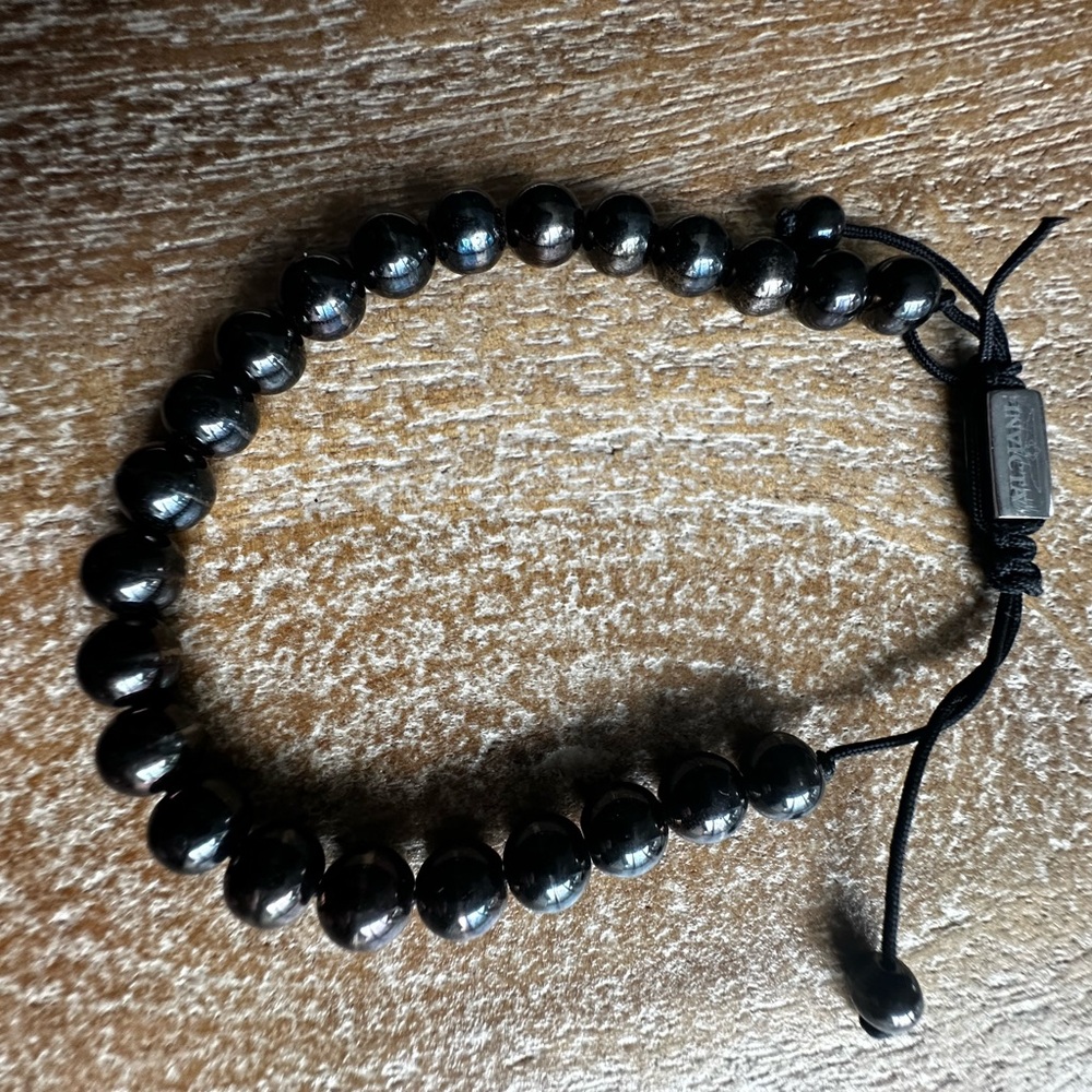 Men’s beaded bracelet by Invicta